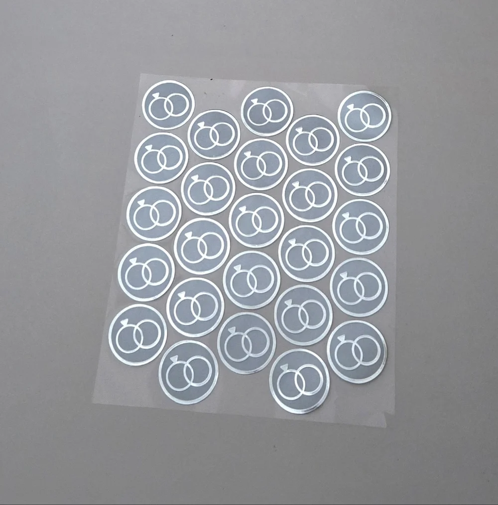 Wedding Rings Stickers - Picture 1 of 1